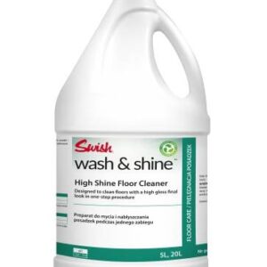 Płyn SWISH WASH N WAX 5l - mycie bieżące, nabłyszczanie posadzek
