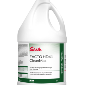 Płyn SWISH Facto HD 41 CleanMax 5L-doczyszczanie, silnie zasadowy,konc