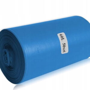 Worki LD 60l 50 szt niebieskie