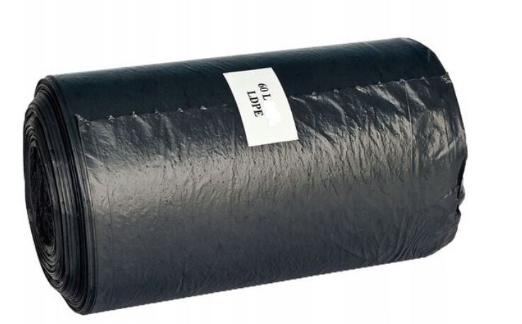 Worki LD 120l 25 szt czarne STRONG