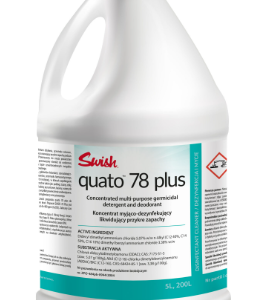Płyn SWISH QUATO 78 5L - dezynfekcja powierzchni, koncentrat